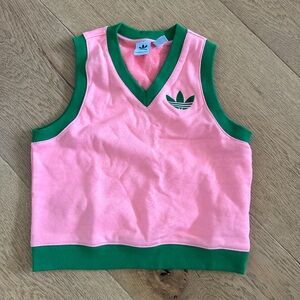 Adidas sweatshirt vest- worn ones!